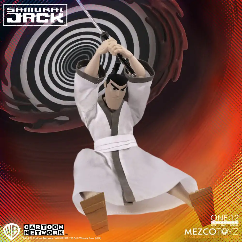 Samurai Jack 1/12 Samurai Jack akciófigura 17 cm termékfotó