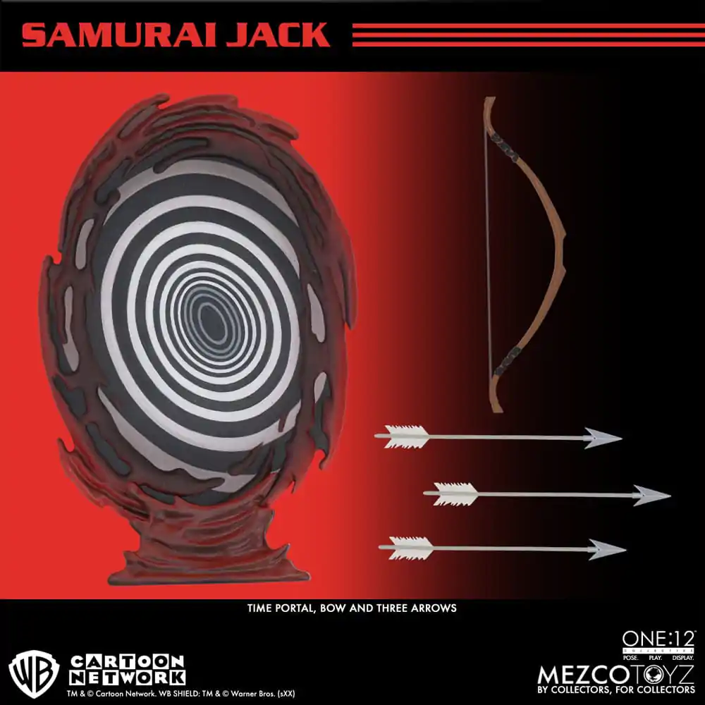 Samurai Jack 1/12 Samurai Jack akciófigura 17 cm termékfotó