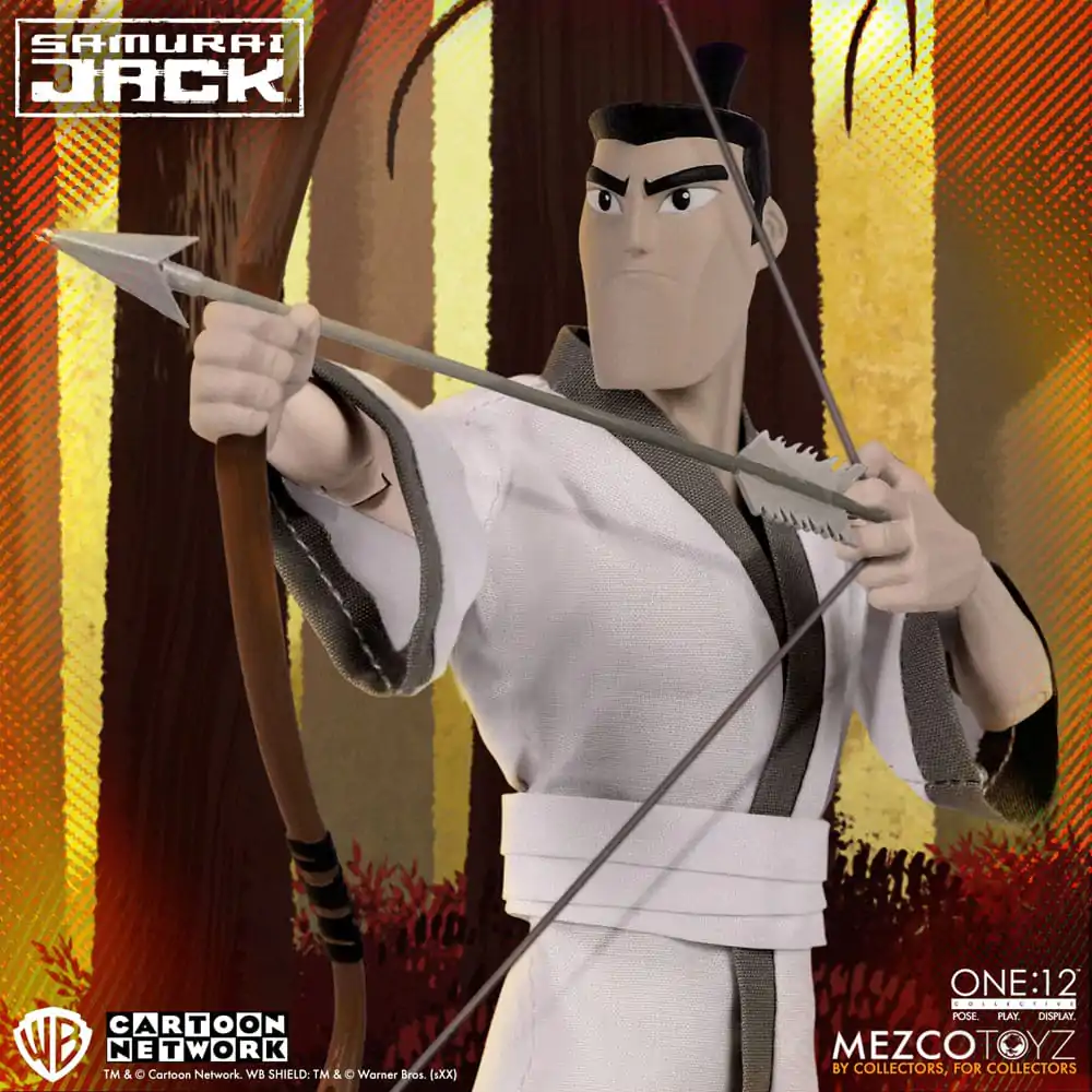 Samurai Jack 1/12 Samurai Jack akciófigura 17 cm termékfotó