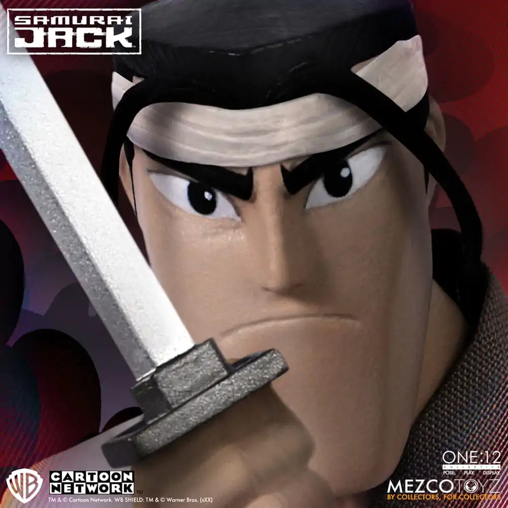 Samurai Jack 1/12 Samurai Jack akciófigura 17 cm termékfotó