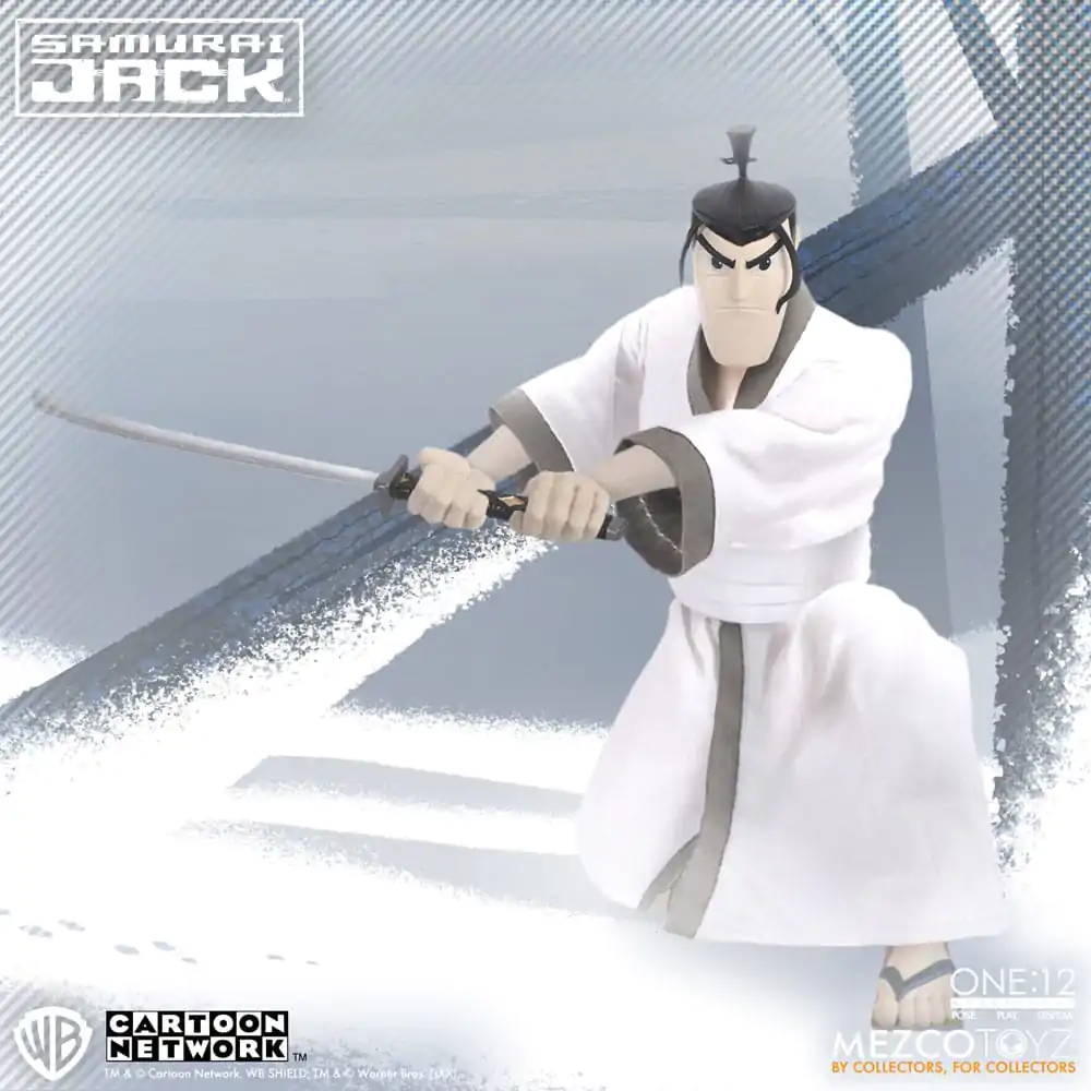 Samurai Jack 1/12 Samurai Jack akciófigura 17 cm termékfotó