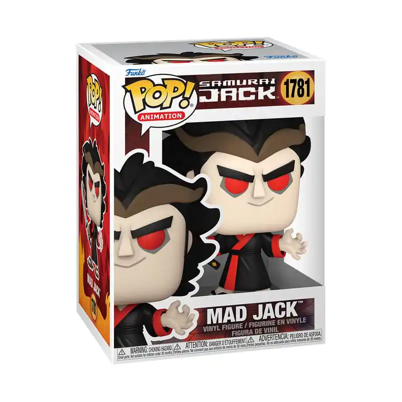 Samurai Jack Pop! Animation Vinyl figura Mad Jack 9 cm termékfotó