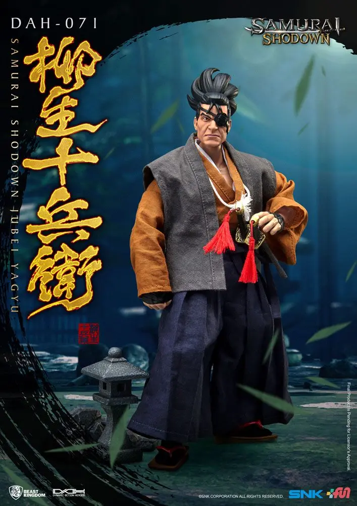 Samurai Shodown Dynamic 8ction Heroes 1/9 Jubei Yagyu akciófigura 21 cm termékfotó