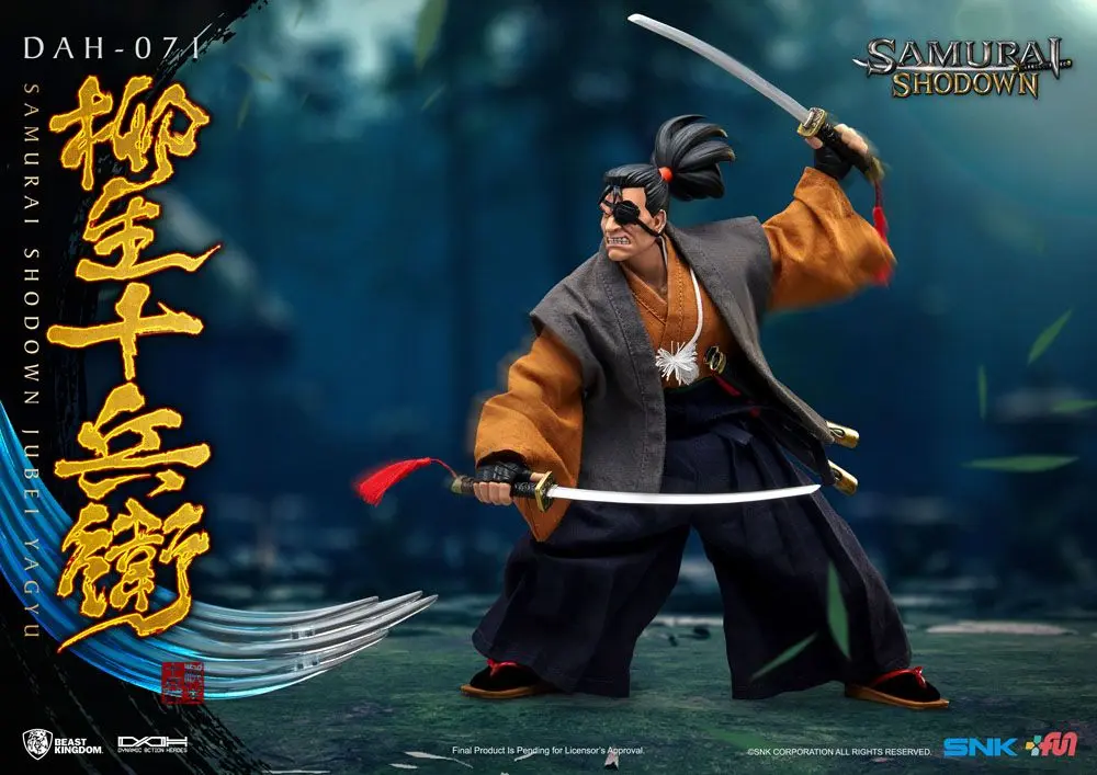 Samurai Shodown Dynamic 8ction Heroes 1/9 Jubei Yagyu akciófigura 21 cm termékfotó