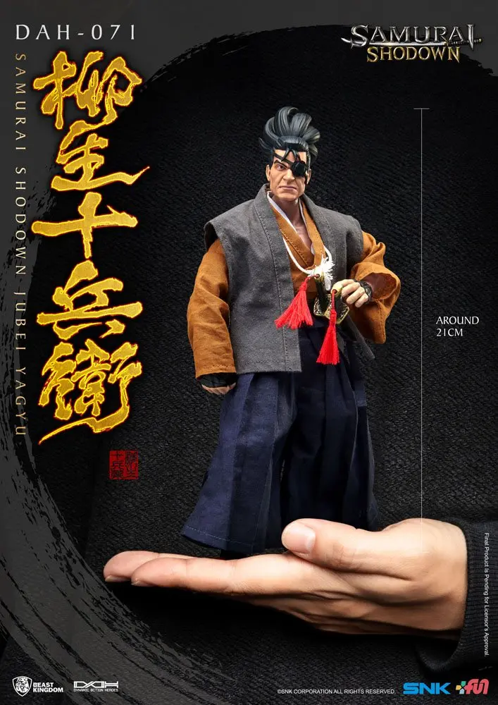 Samurai Shodown Dynamic 8ction Heroes 1/9 Jubei Yagyu akciófigura 21 cm termékfotó