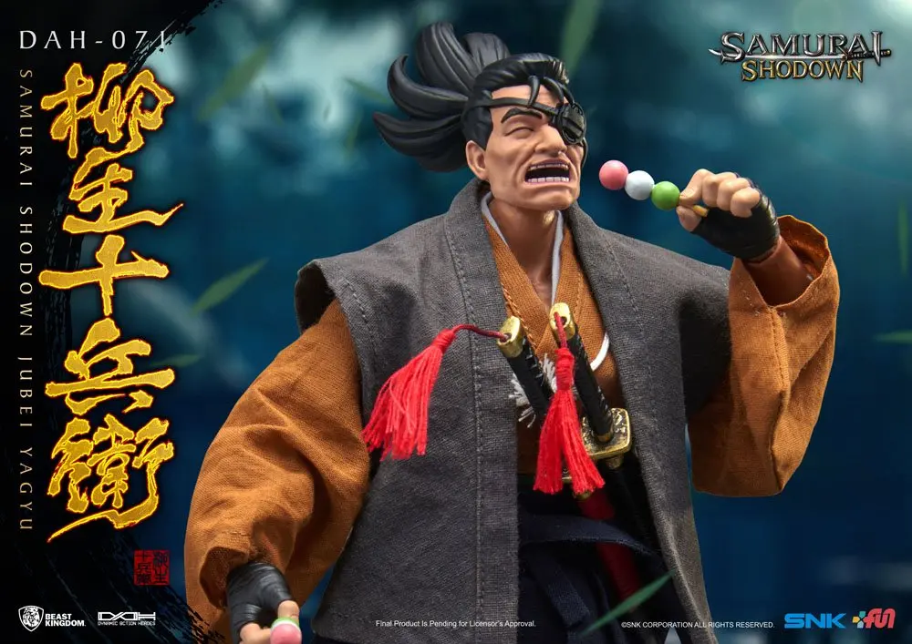 Samurai Shodown Dynamic 8ction Heroes 1/9 Jubei Yagyu akciófigura 21 cm termékfotó