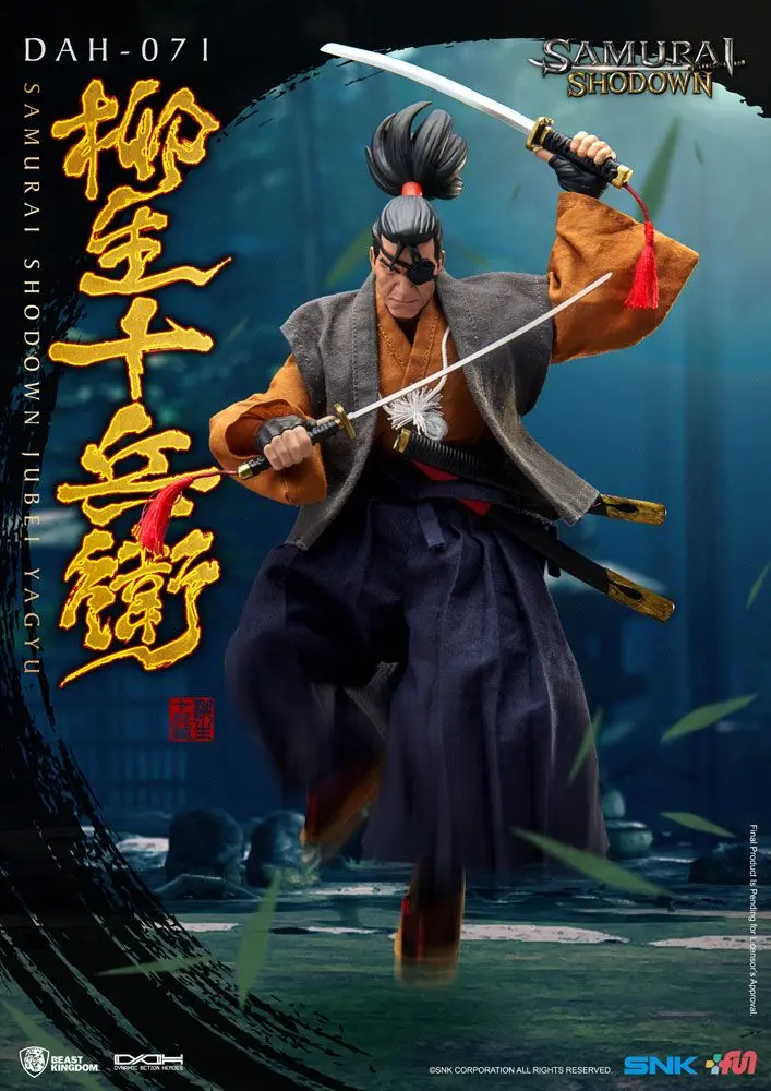 Samurai Shodown Dynamic 8ction Heroes 1/9 Jubei Yagyu akciófigura 21 cm termékfotó
