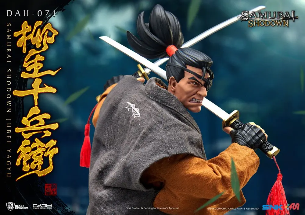 Samurai Shodown Dynamic 8ction Heroes 1/9 Jubei Yagyu akciófigura 21 cm termékfotó