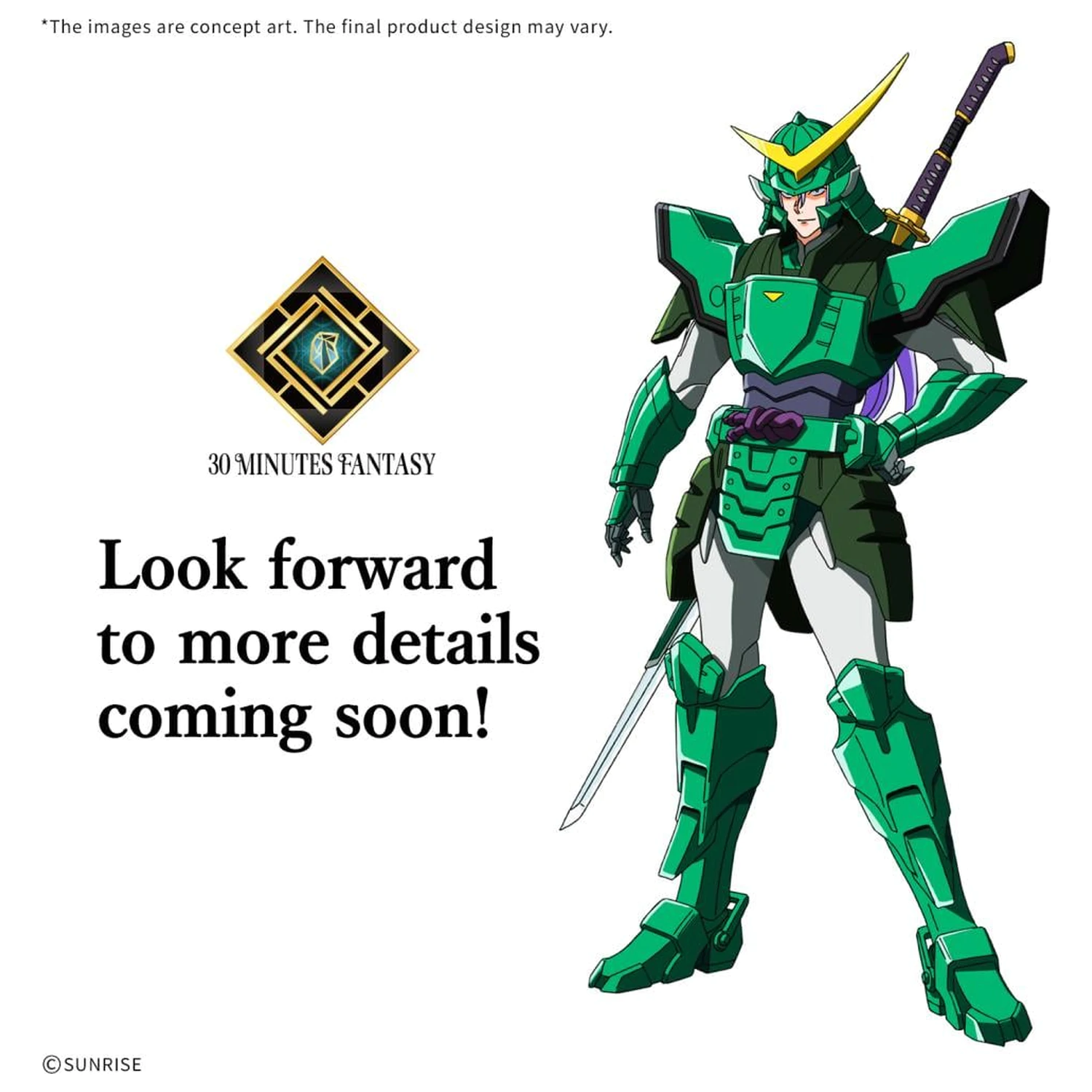 Samurai Trooper - 30MF Yoroi-Shinden Samurai Troopers Light modell készlet termékfotó
