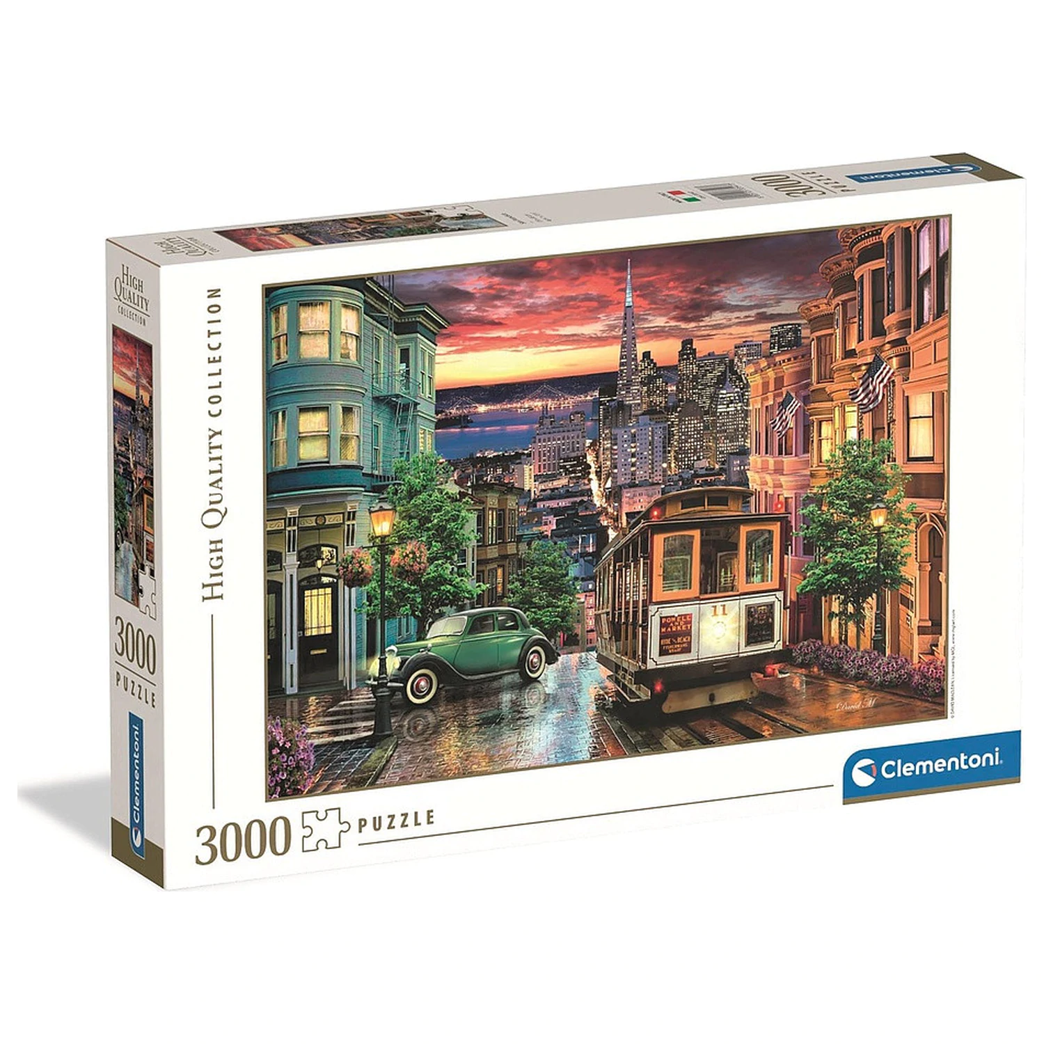 San Francisco Night 3000 db-os puzzle termékfotó
