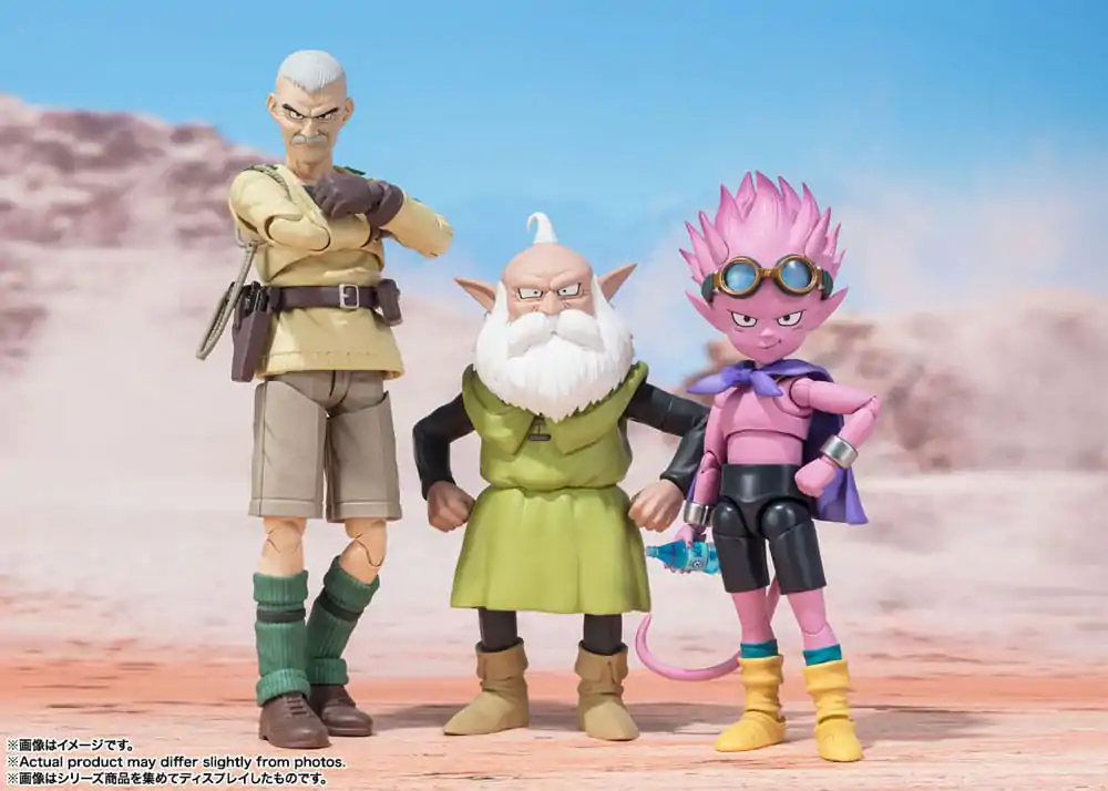Sand Land S.H. Figuarts Rao &amp; Thief akciófigura 15 cm termékfotó