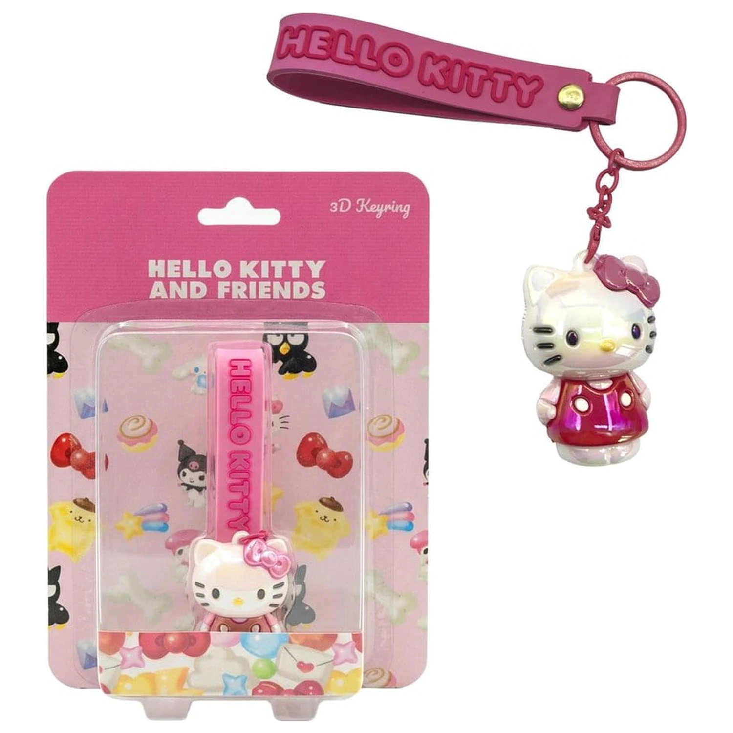 Sanrio 3D kulcstartó Hello Kitty termékfotó