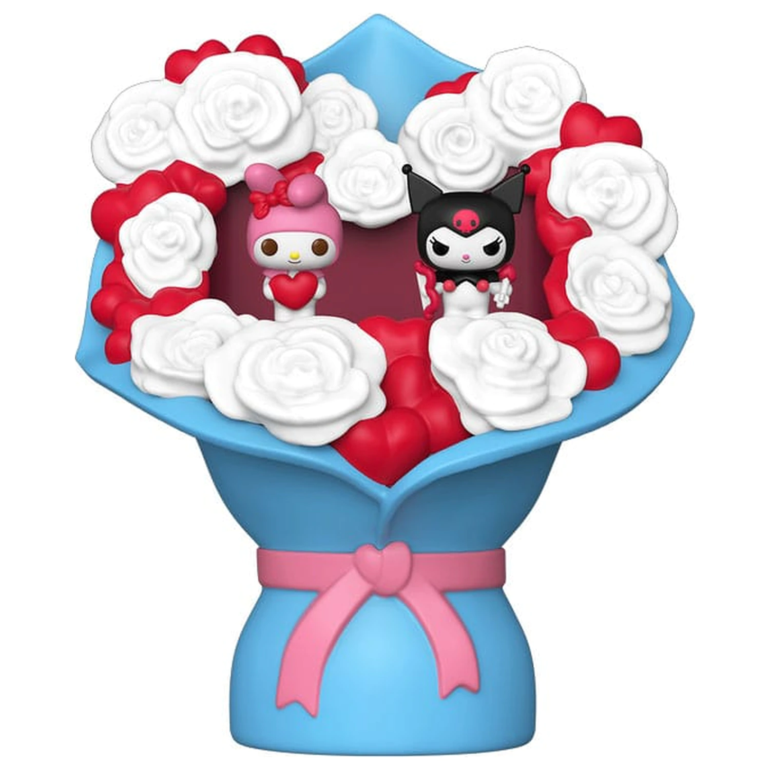 Sanrio Bitty Funko POP! Bouquet Vinyl 2 db-os figura csomag My Melody & Kuromi (Valentine) termékfotó