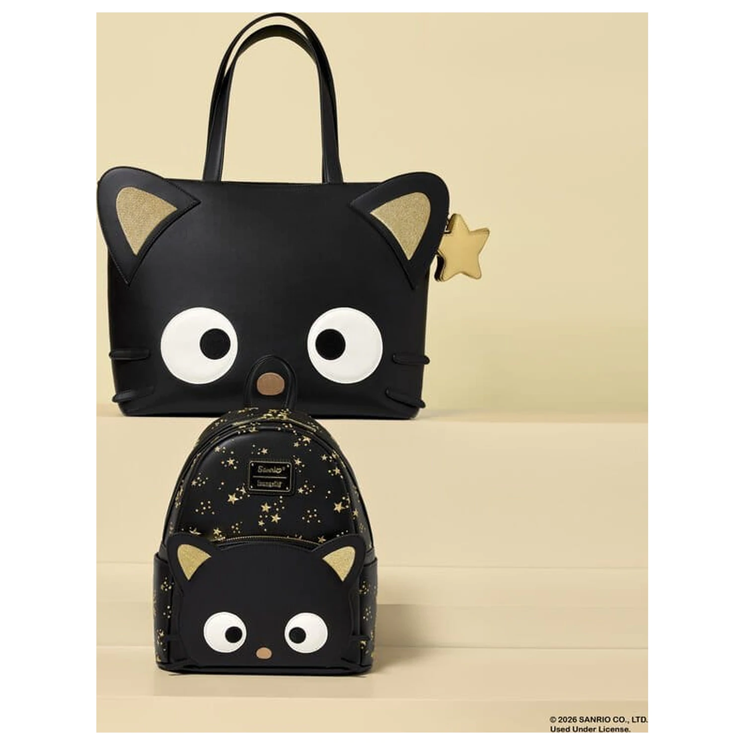 Sanrio Chococat Stars keresztpántos táska és pénztárca termékfotó