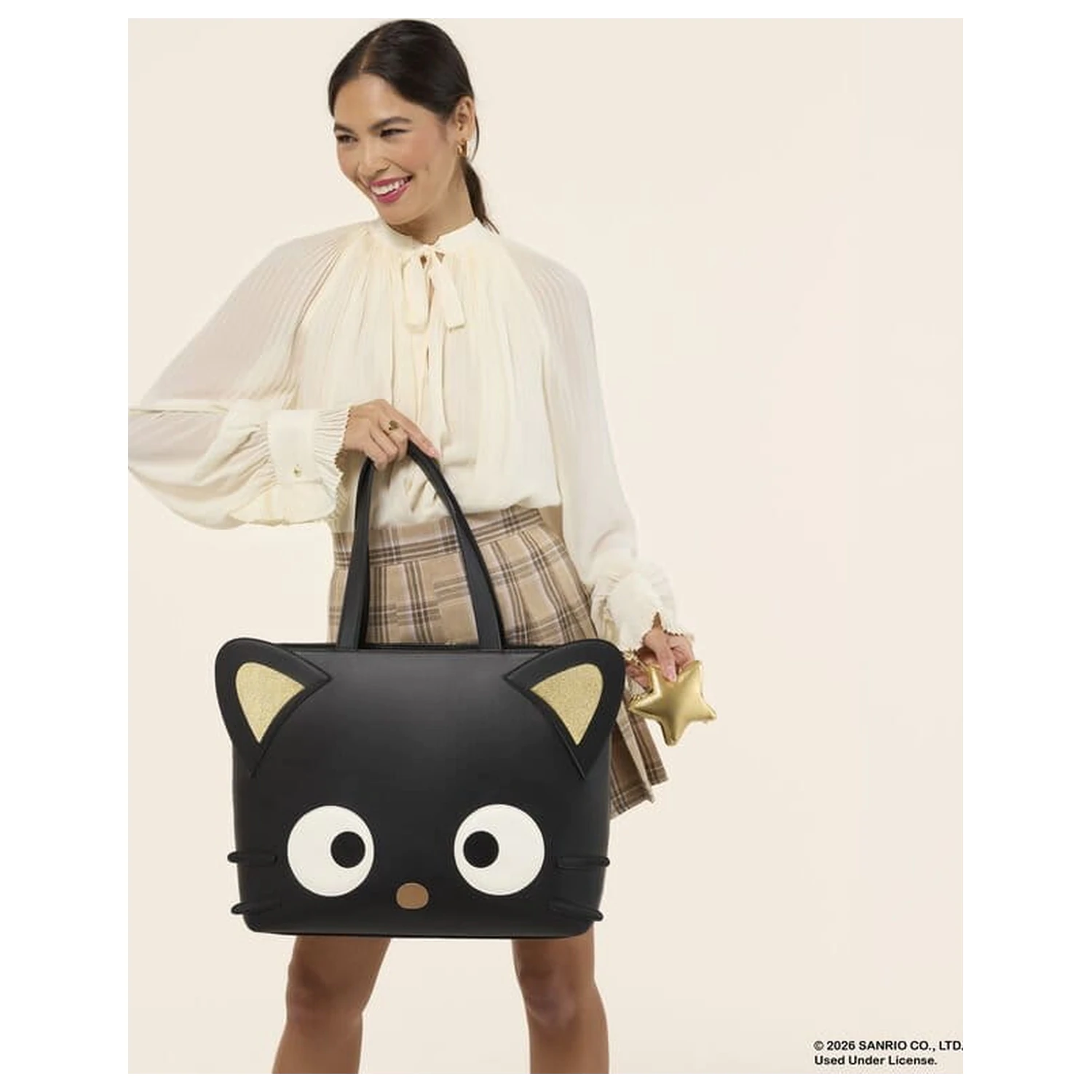 Sanrio Chococat Stars keresztpántos táska és pénztárca termékfotó