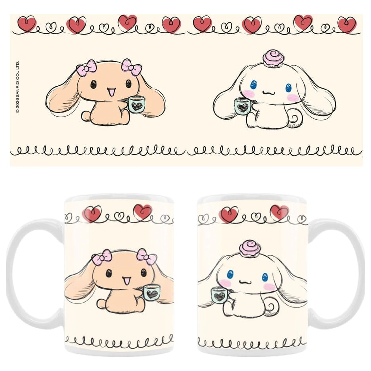 Sanrio Cinnamoroll Drawing Touch bögre  termékfotó