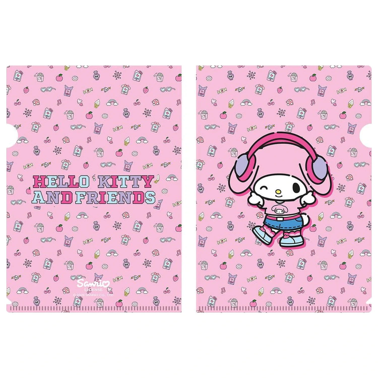 Sanrio Clearfile My Melody POP 03 irattartó tasak termékfotó