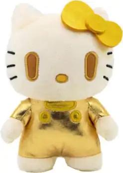 Sanrio DZNR Plush Figure Hello Kitty Golden Edition 18 cm termékfotó