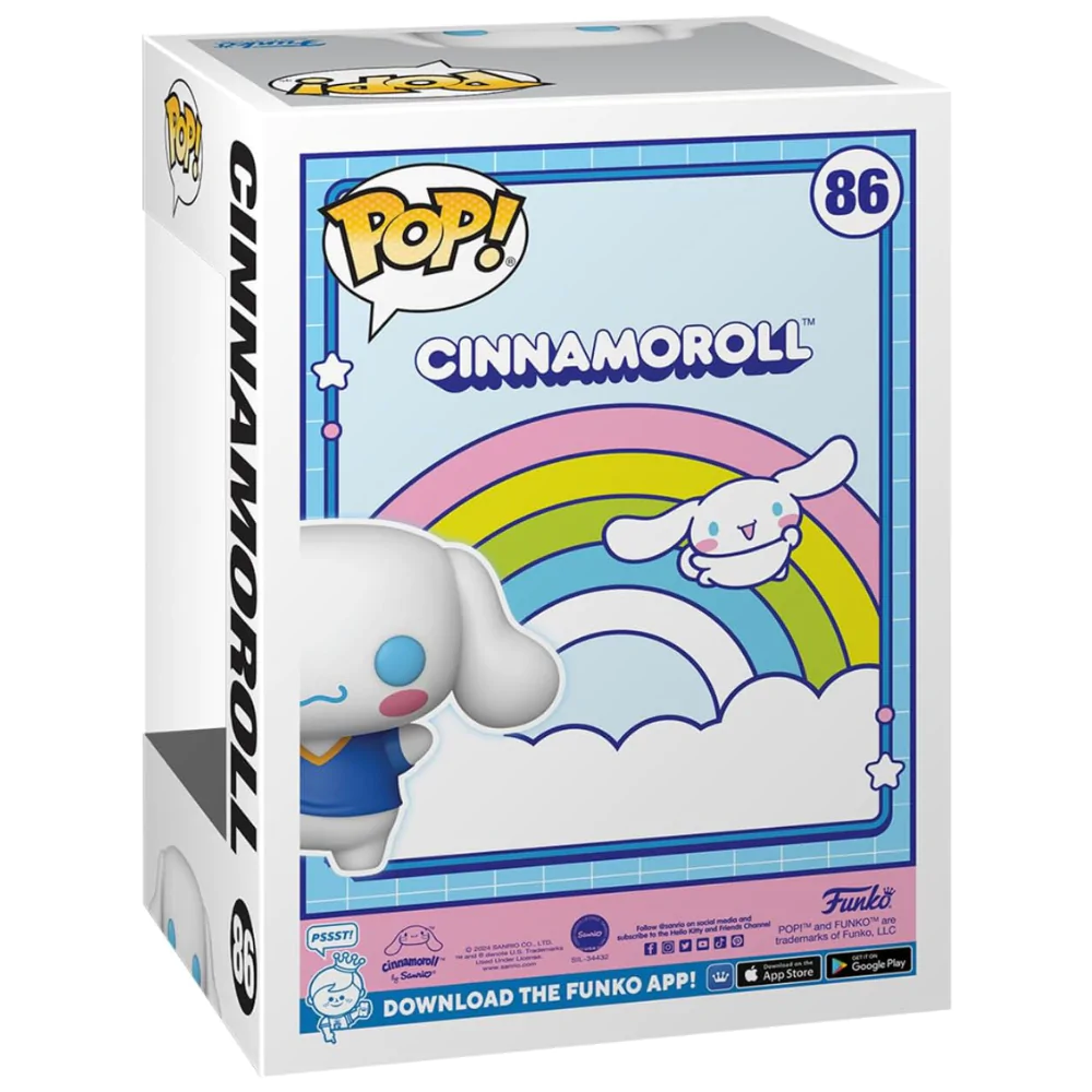 Sanrio Funko POP! Vinyl figura Hello Kitty Cinnamoroll(FL) Exkluzív 9 cm termékfotó