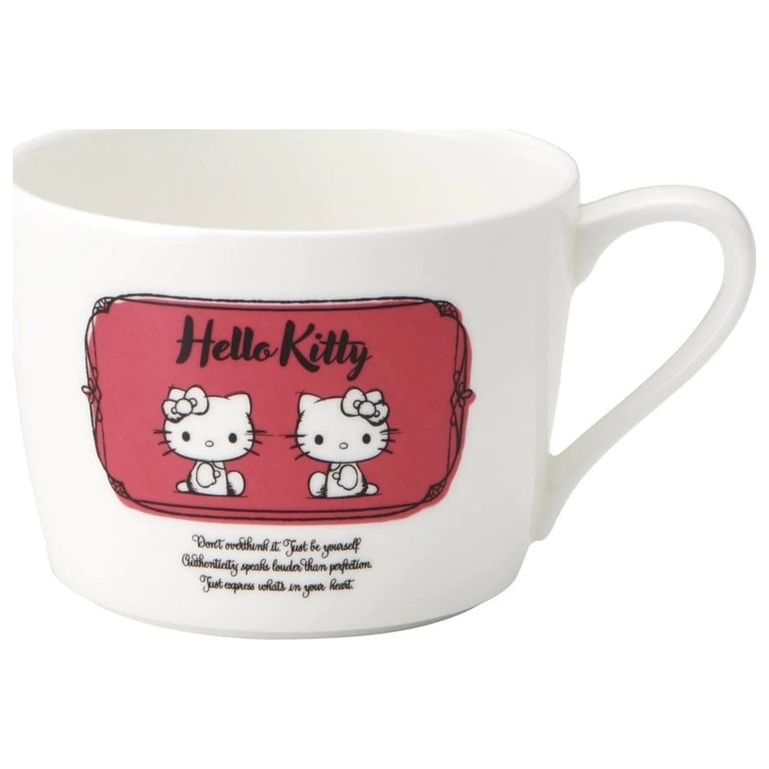 Sanrio Hello Kitty China etched bögre  termékfotó