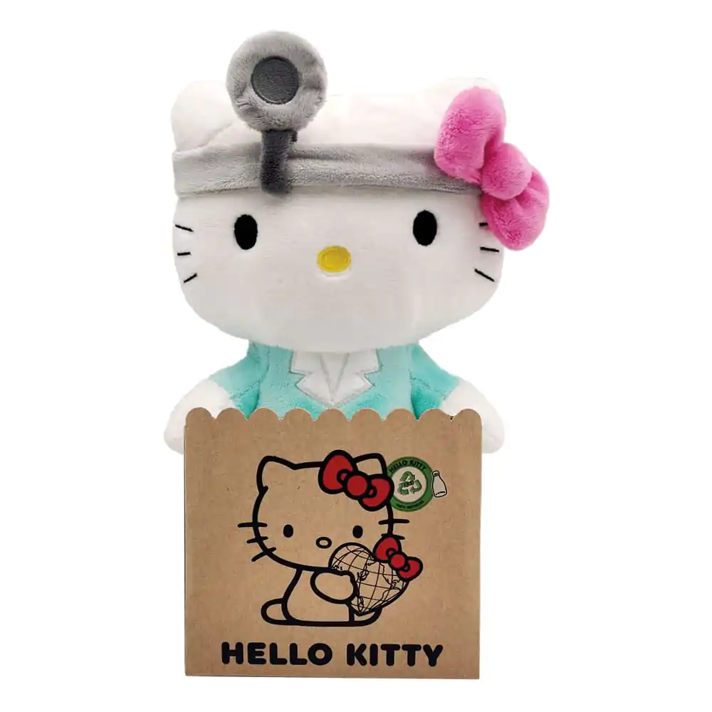 Sanrio Hello Kitty Doctor plüss figura 24 cm termékfotó