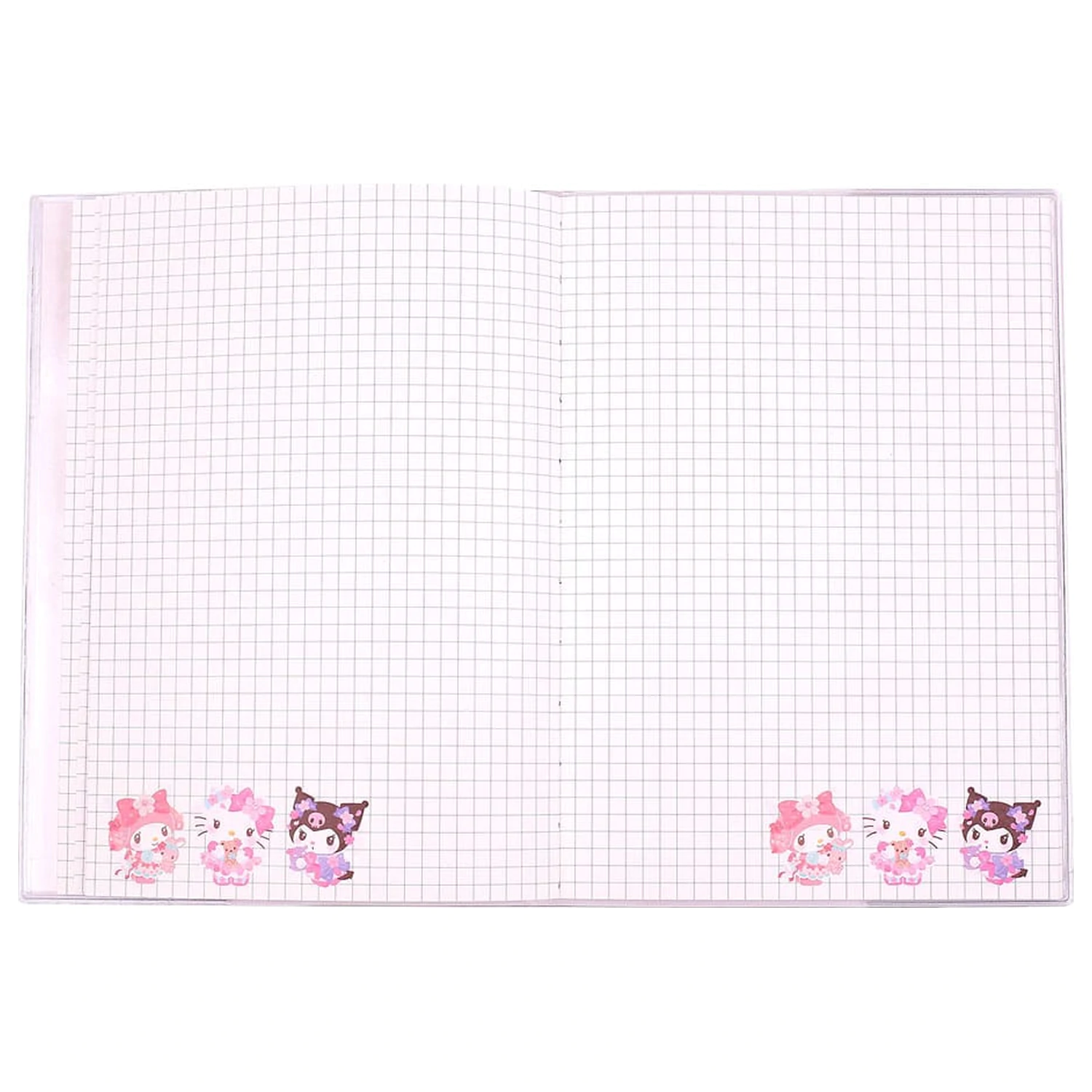 Sanrio Hello Kitty & Friends Sakura Series Holographic Checkered jegyzetfüzet  termékfotó