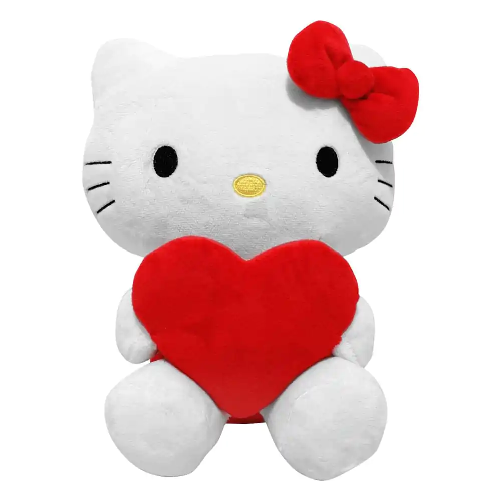 Sanrio Hello Kitty Heart plüss figura 14 cm termékfotó