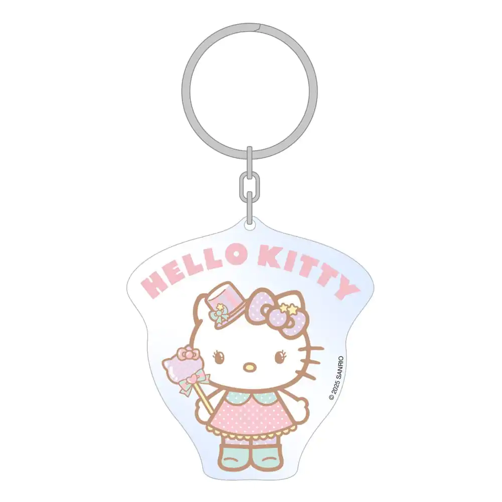 Sanrio Hello Kitty Kawaii Akril kulcstartó 6 cm   termékfotó