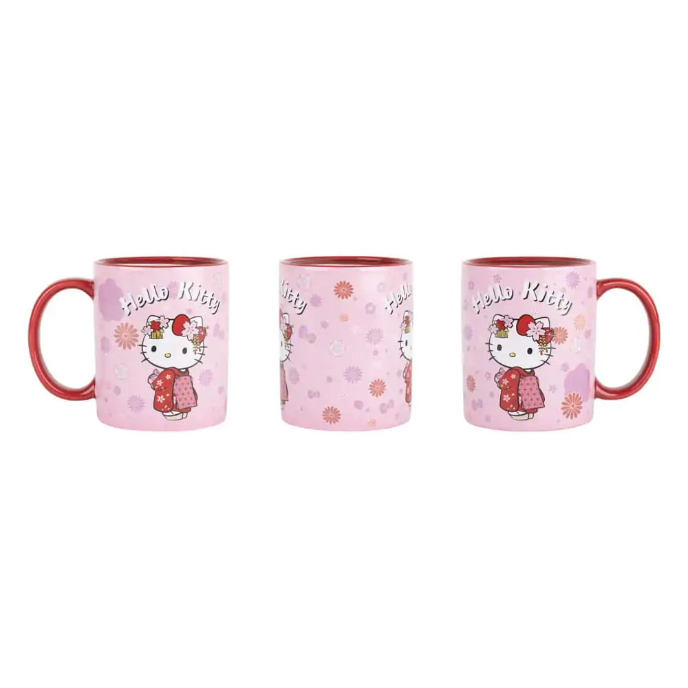 Sanrio Hello Kitty Kimono hőre változó bögre 320 ml termékfotó