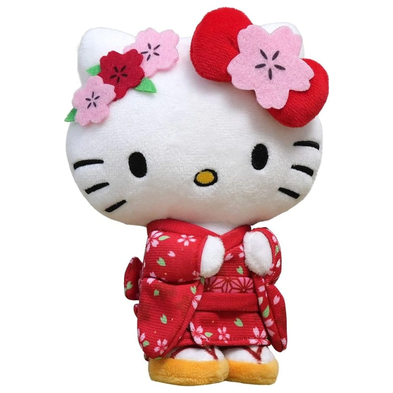 Sanrio Hello Kitty Kimono Version plüss figura 22 cm     termékfotó