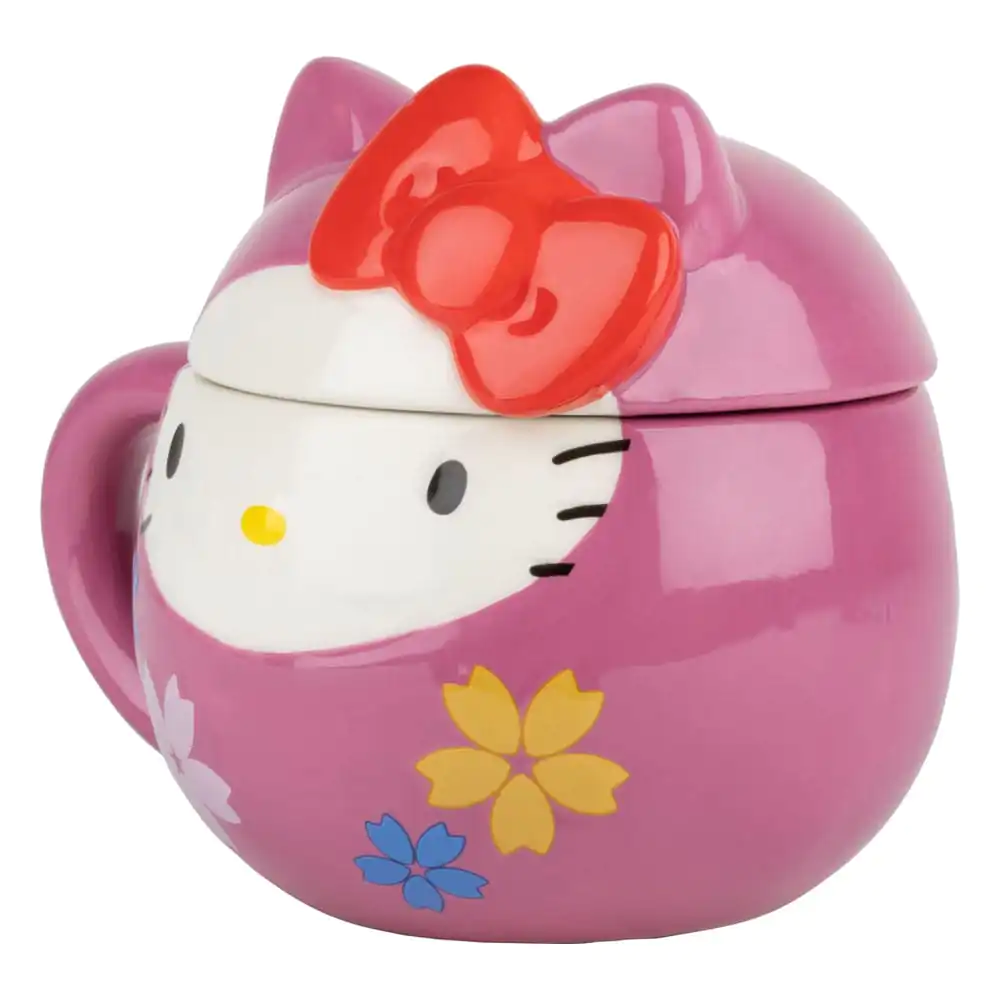 Sanrio Hello Kitty Kitty Daruma 3D bögre termékfotó