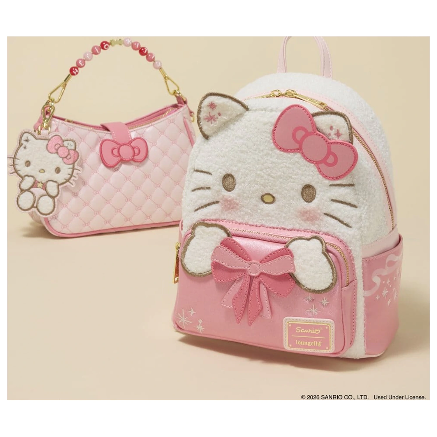 Sanrio Hello Kitty Quilted keresztpántos táska  termékfotó