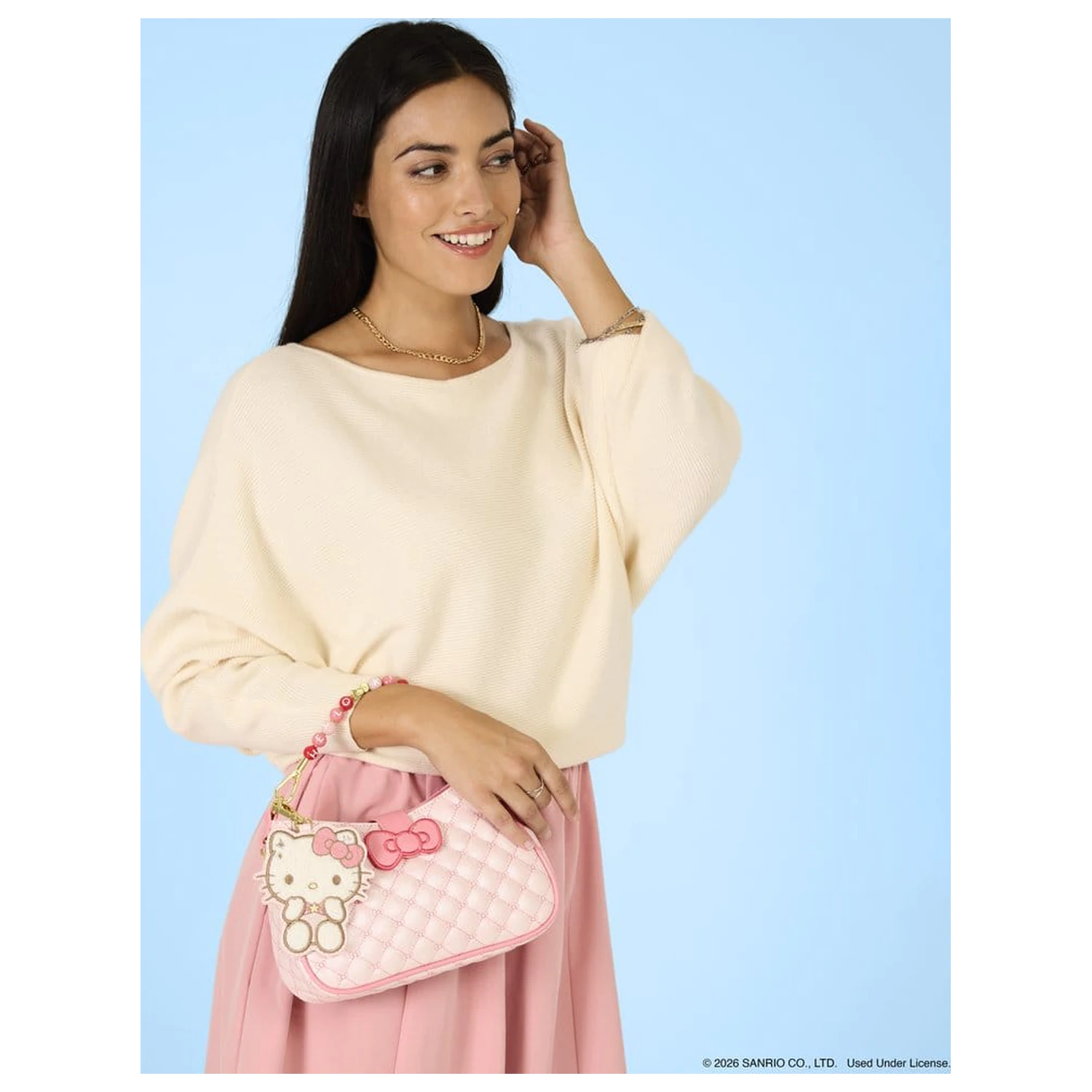 Sanrio Hello Kitty Quilted keresztpántos táska  termékfotó