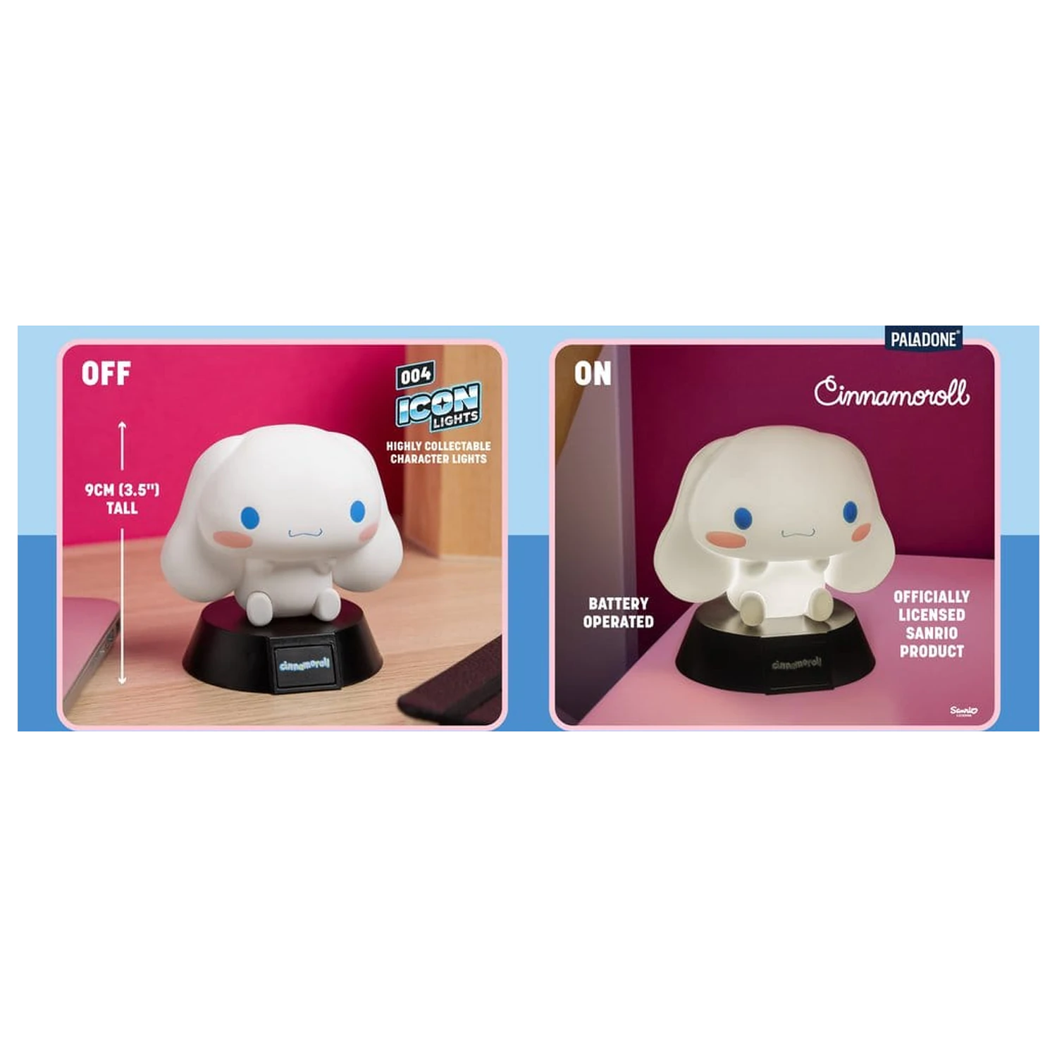 Sanrio Cinnamoroll Icon lámpa 9 cm termékfotó