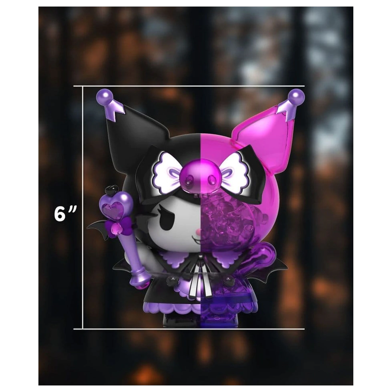 Sanrio Kandy Kuromi Spooky Fun Series figura 15 cm termékfotó