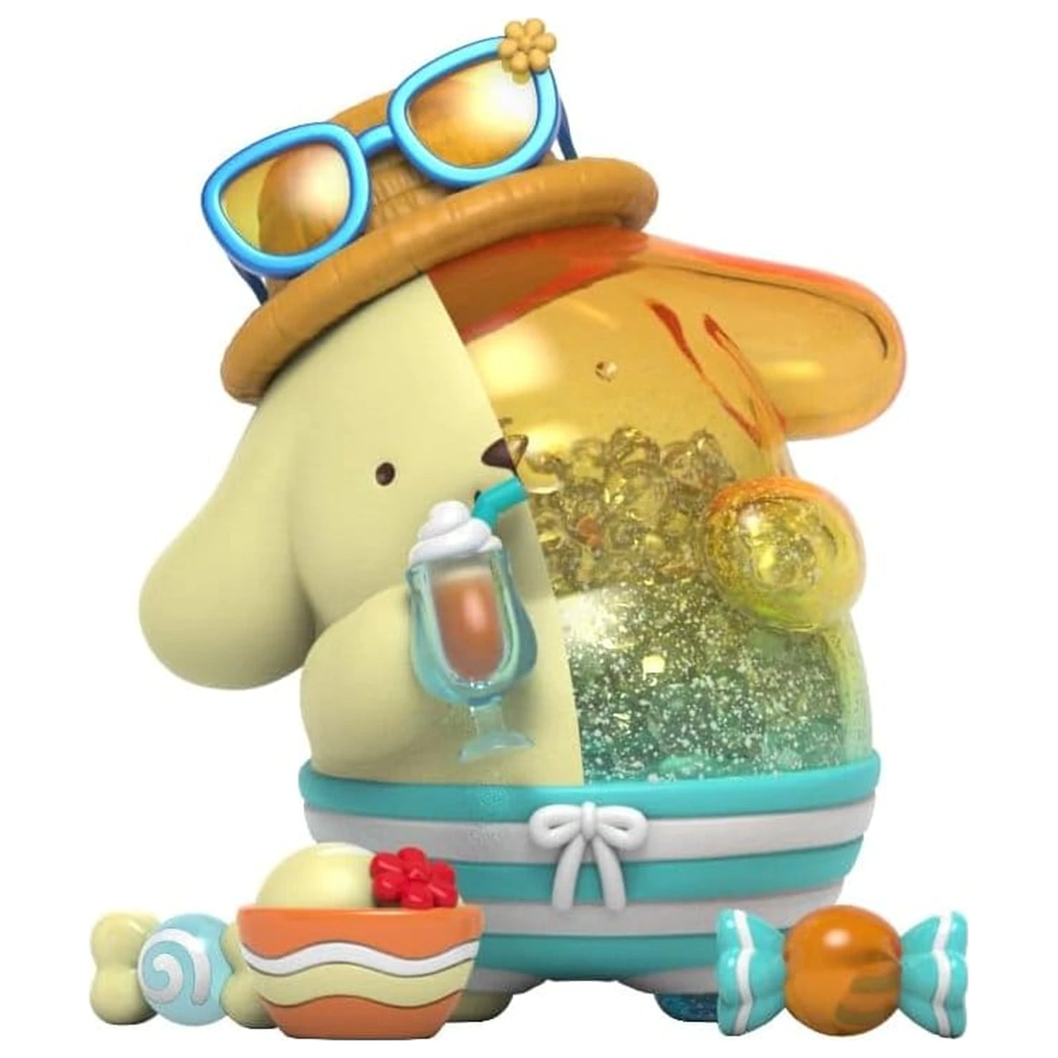 Sanrio Kandy Pompompurin Sea Breeze Series 15 cm  termékfotó