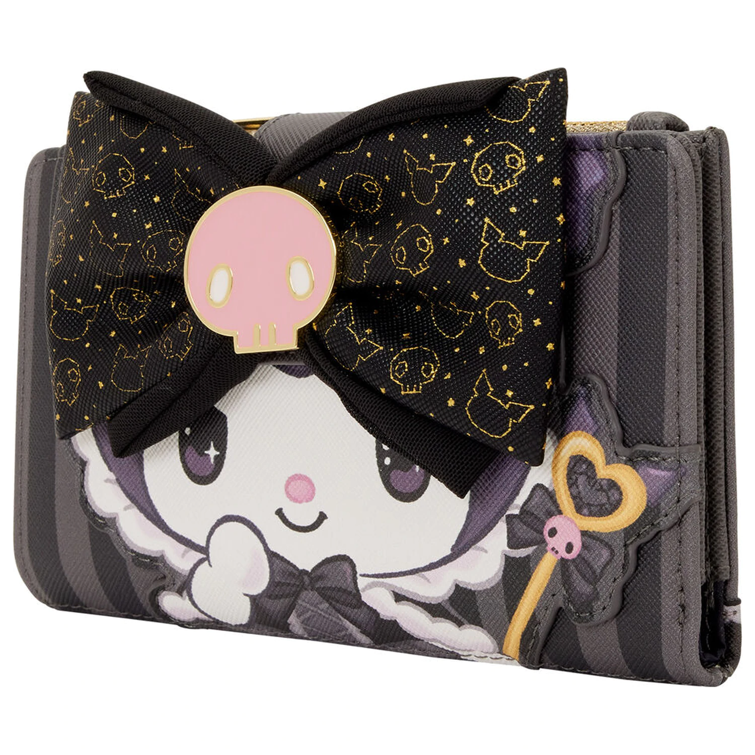 Loungefly Hello Kitty Kuromi 20th Anniversary pénztárca termékfotó