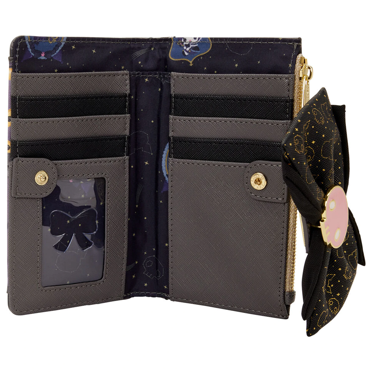 Loungefly Hello Kitty Kuromi 20th Anniversary pénztárca termékfotó