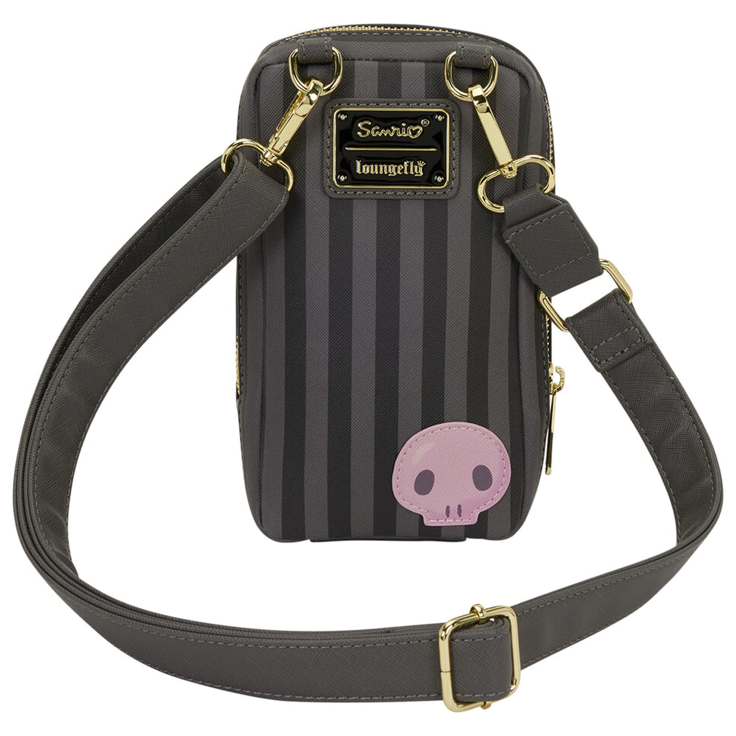 Loungefly Hello Kitty Kuromi 20th Anniversary válltáska és pénztárca termékfotó