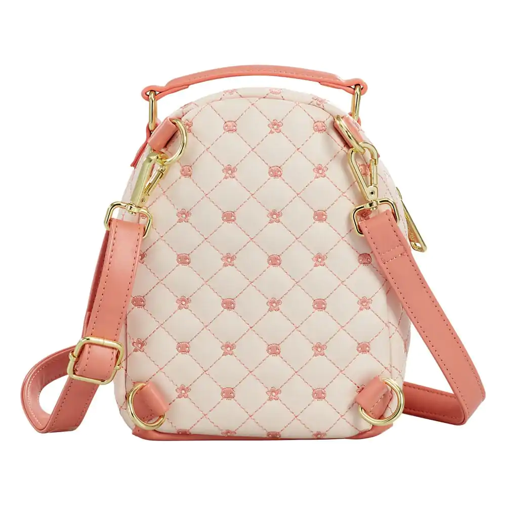 Sanrio Kuromi &amp; My Melody Skulls and Flowers keresztpántos táska termékfotó