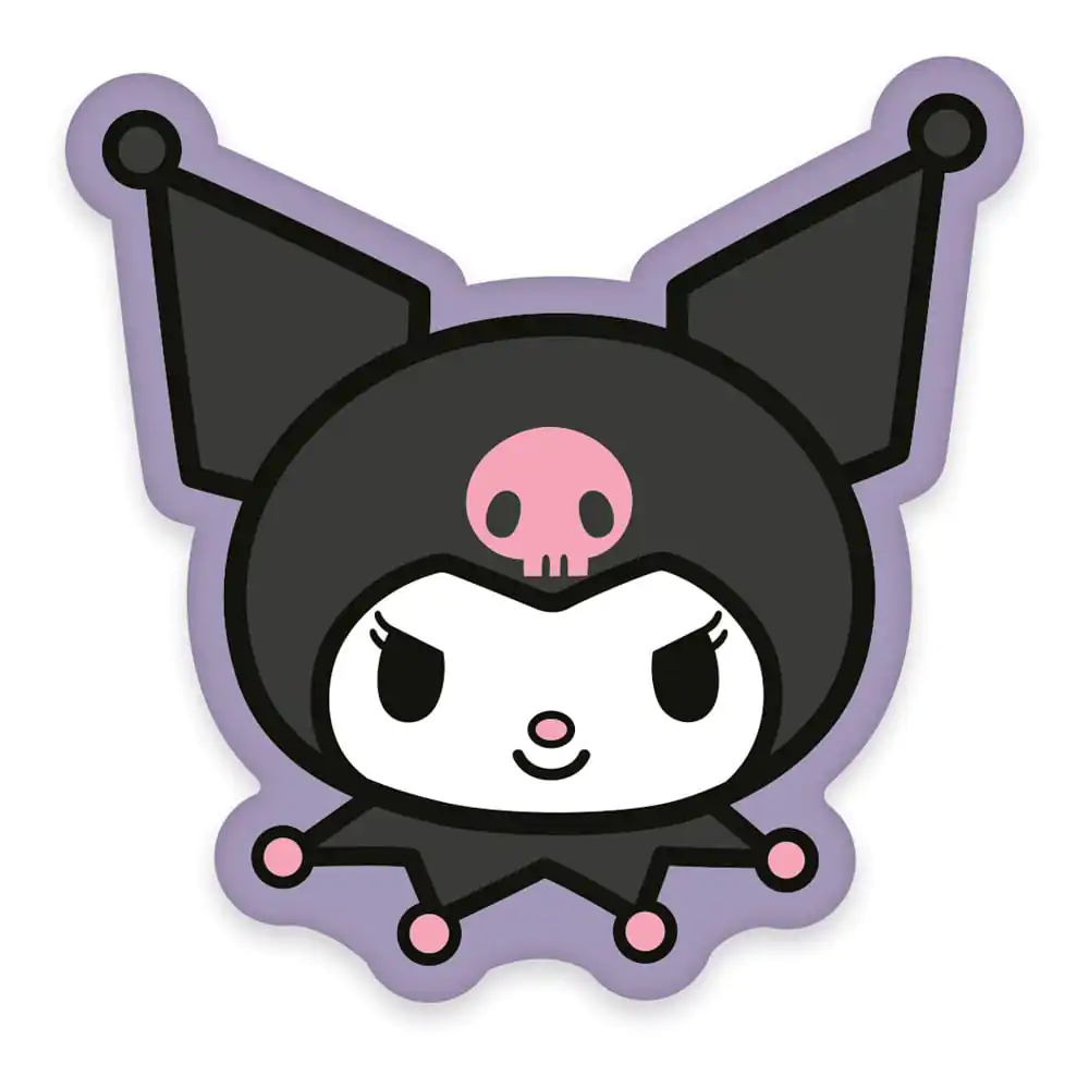 Sanrio Kuromi Face párna 36 cm termékfotó