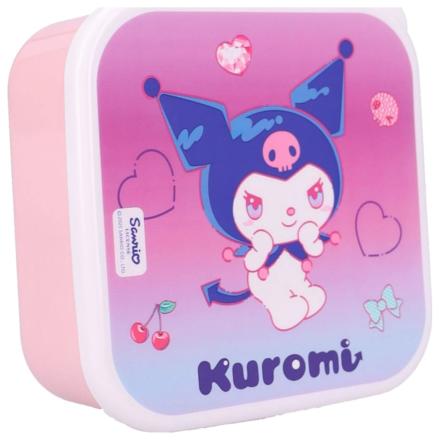 Sanrio Kuromi Fresh Bites uzsonnás doboz csomag  termékfotó