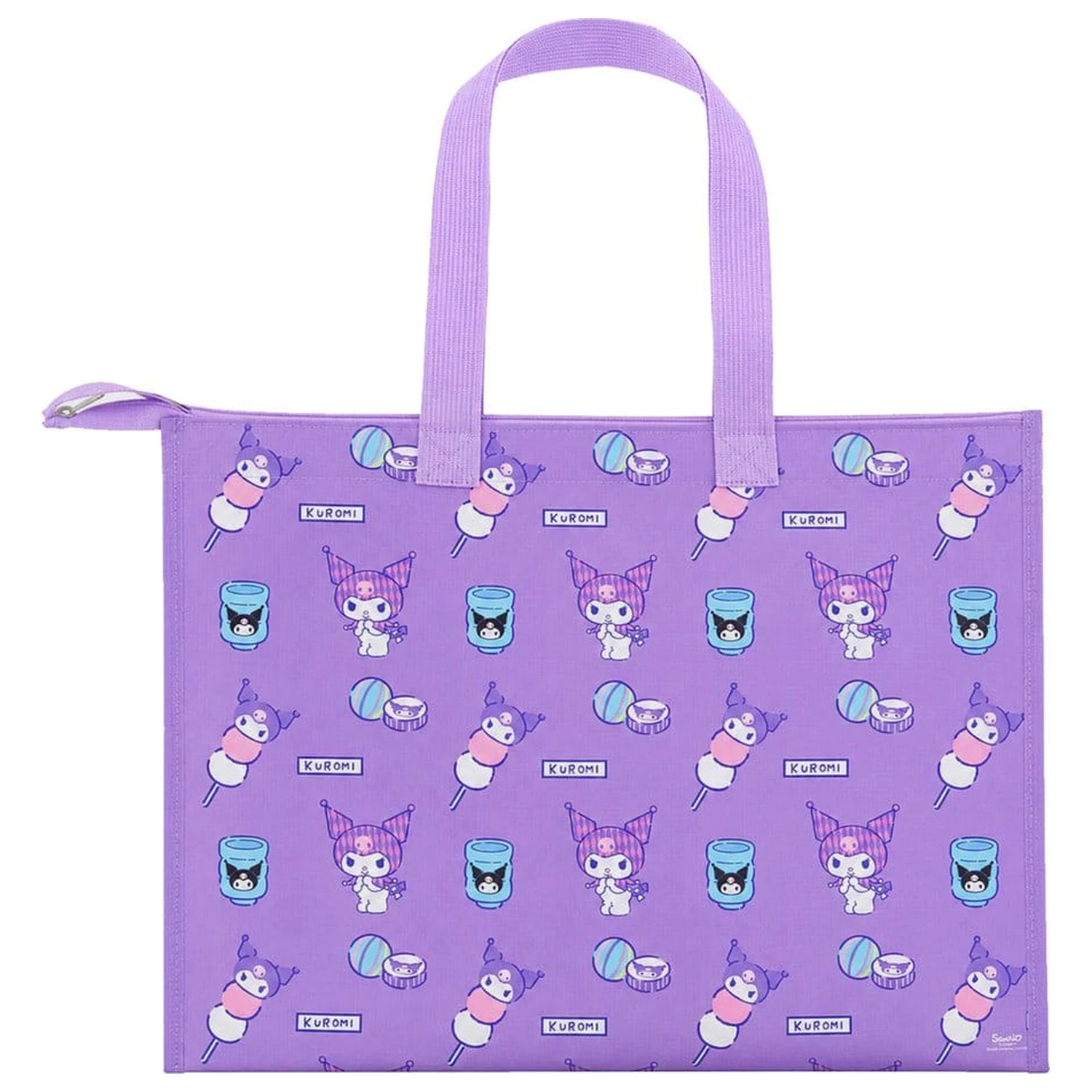 Sanrio Kuromi Japanese PVC bevásárlótáska 49 x 36 x 10 cm termékfotó