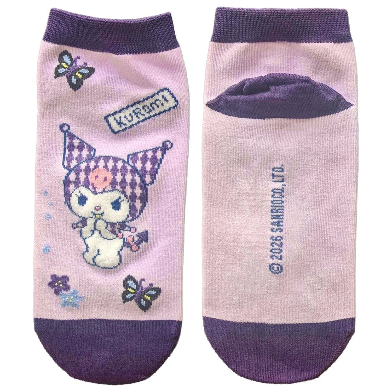 Sanrio Kuromi Japanese Short zokni 36-40 termékfotó
