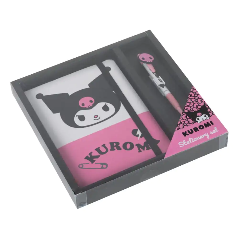 Sanrio Kuromi jegyzetfüzet és toll termékfotó