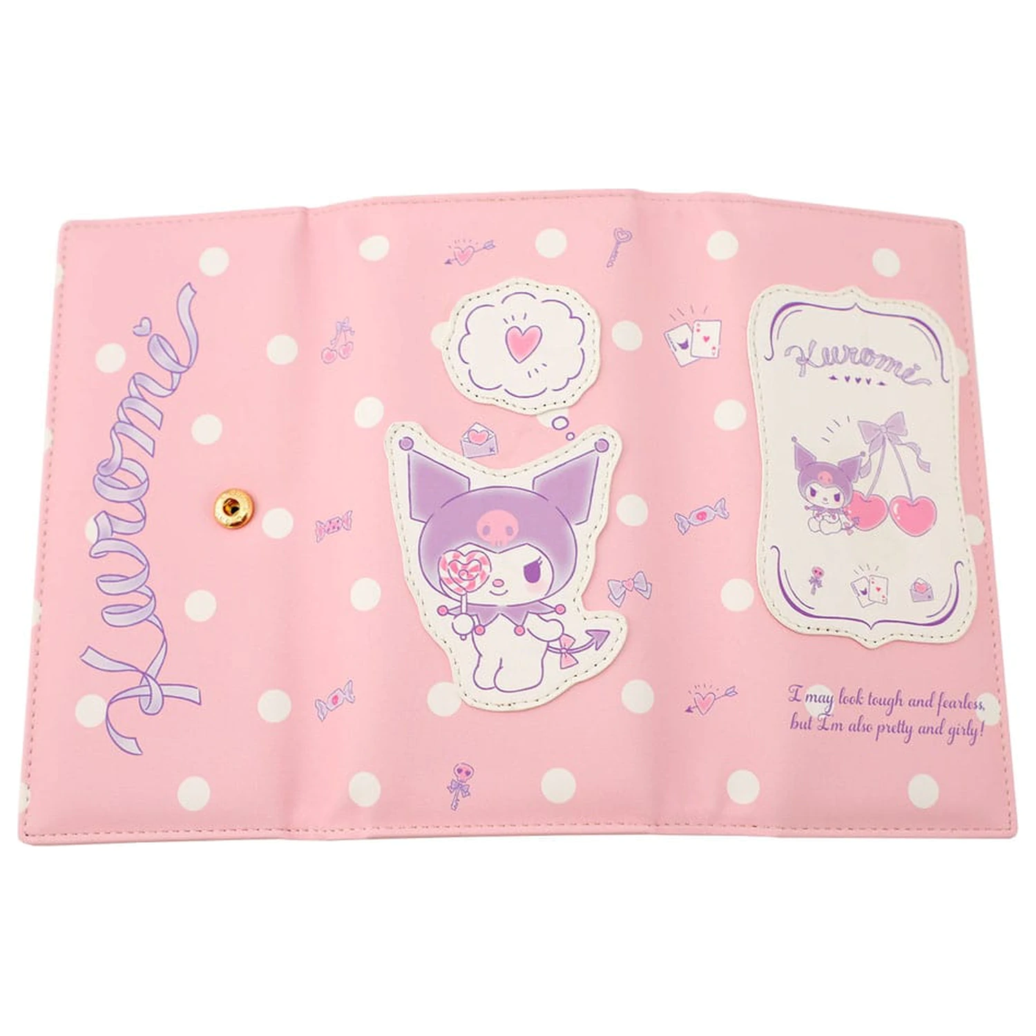 Sanrio Kuromi Kawaii pénztárca  termékfotó