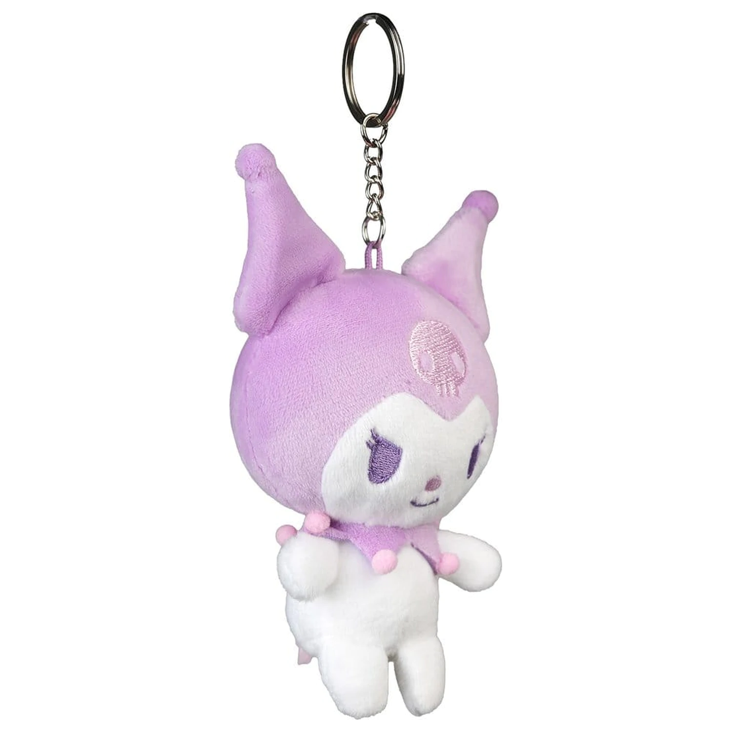 Sanrio Kuromi Kawaii plüss kulcstartó 12 cm termékfotó