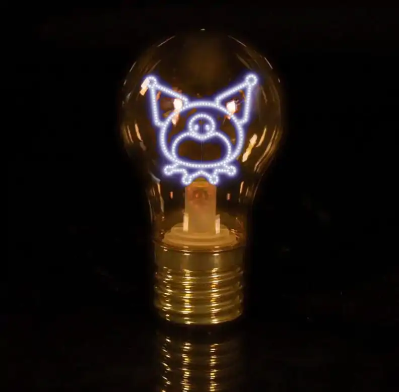Sanrio Kuromi LED izzó lámpa termékfotó