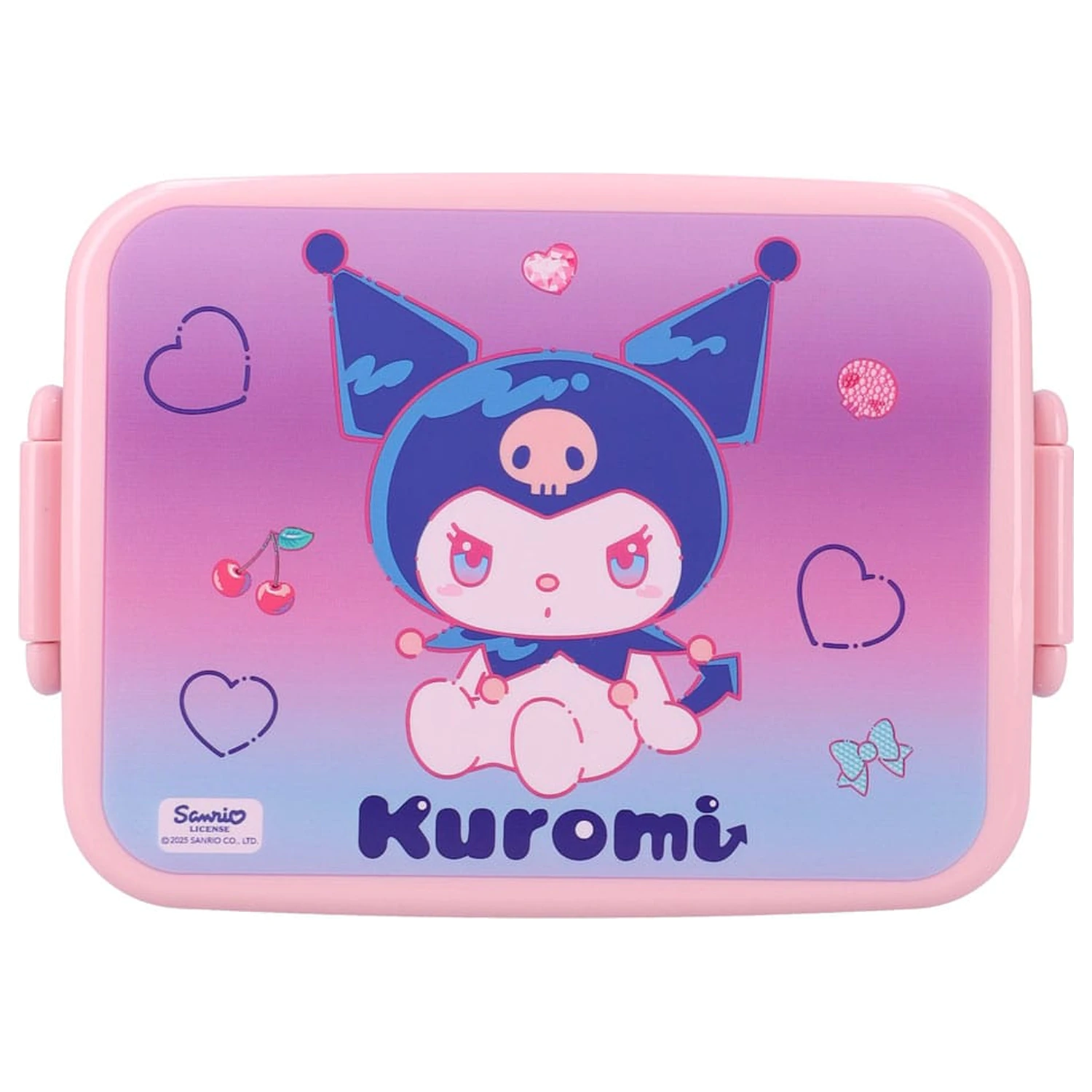 Sanrio Kuromi Lunch Bunch uzsonnás doboz  termékfotó