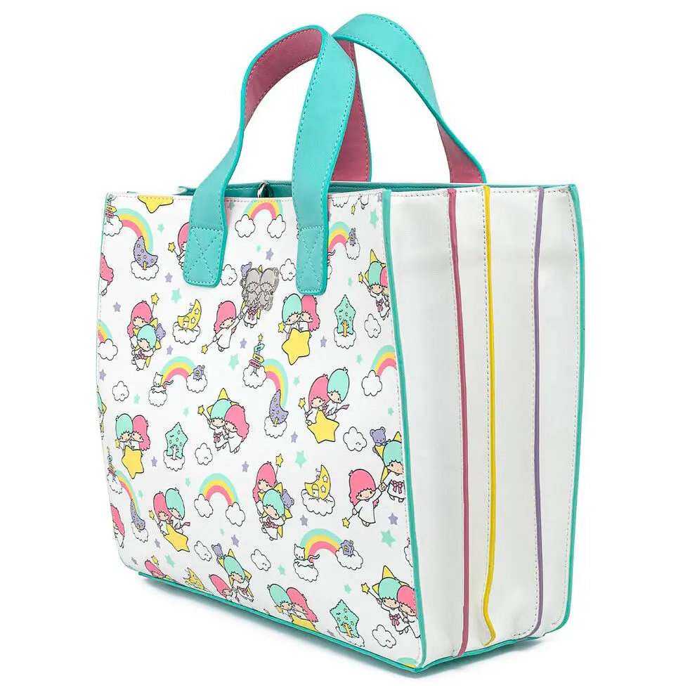 Sanrio Little Twin Stars Rainbow Cloud keresztpántos táska termékfotó